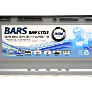 Bars Marine AGM Deep Cycle 12V 100Ah