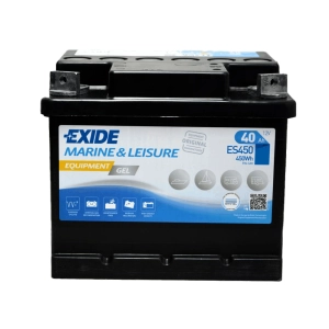 EXIDE EQUIPMENT GEL ES450 - SONNENSCHEIN A512/40G6 - 40Ah 280A P+ Prawy Plus