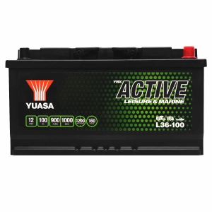 YUASA ACTIVE Leisure & Marine L36-100 12V 100Ah 900A