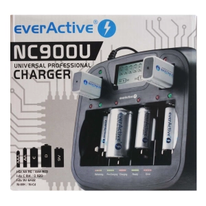 Ładowarka akumulatorków Ni-MH uniwersalna everActive NC-900U