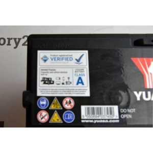 YUASA ACTIVE Leisure & Marine L36-AGM 12V 95Ah 850A