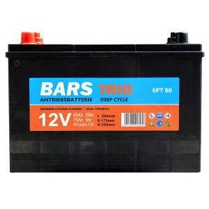 BARS TRIO 6PT80 DEEP CYCLE - 12V 95Ah Akumulator trakcyjny 6PT 80