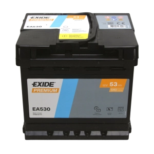 EXIDE EA530 12V 53Ah 540A