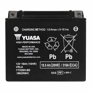 YUASA YTX20H-BS HPMF (AGM) 18Ah 310A 12V L+ CP