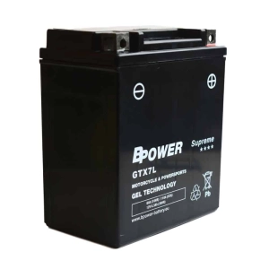 BPower Supreme GEL GTX7L﻿ 12V 6Ah 110A / YTX7L-BS