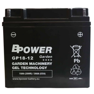 BPower Garden GEL GP18-12 12V 18Ah 260A P+