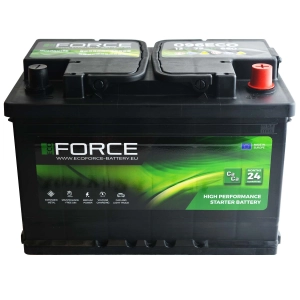 EcoForce 12V 75Ah 660A P+ 096ECO