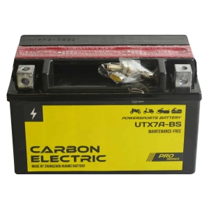CARBON ELECTRIC YTX7A-BS 12V 6Ah 105A L+