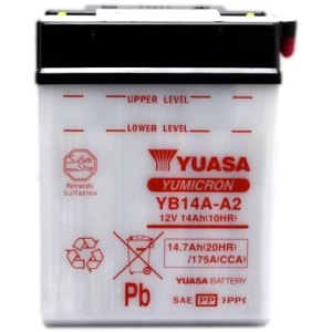 YUASA YB14A-A2 akumulator motocyklowy 1