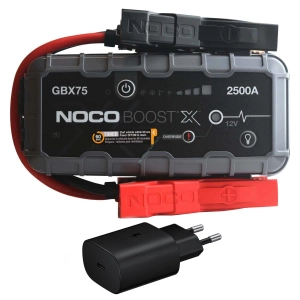 NOCO GBX75 BOOST X JUMP STARTER 12V 2500A GBX 75 + ŁADOWARKA SIECIOWA GRATIS