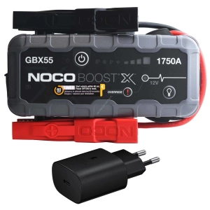 NOCO GBX55 BOOST X JUMP STARTER 12V 1750A GBX 55 + ŁADOWARKA SIECIOWA GRATIS