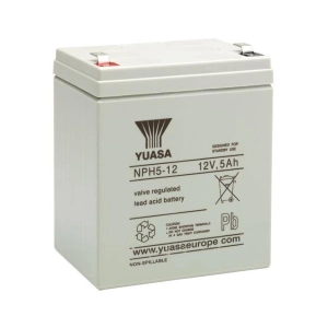 YUASA NPH5-12 AGM 5Ah 12V NPH 5-12