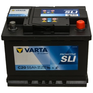 VARTA PROMOTIVE SLI C20 12V 55Ah 420A P+ 555064042