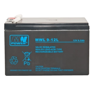 MW Power MWL9-12L 9Ah 12V AGM MWL 9-12L