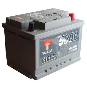 Yuasa YBX 5075 12V 60Ah 640A YBX5075