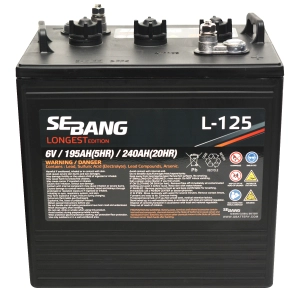 SEBANG L-125 240Ah 6V P+ T-125 T125
