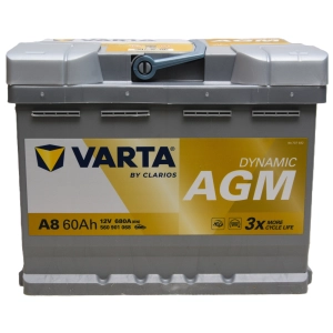 Varta Dynamic AGM A8 12V 60Ah / 680A START-STOP