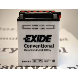 EXIDE EB14-B2 / YB14-B2 12V 14Ah 145A L+ 4