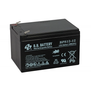 B.B. Battery BPS12-12 12V 12Ah AGM BP 12/12