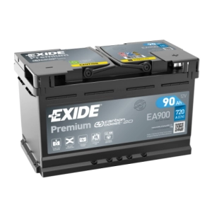EXIDE EA900 PREMIUM 90Ah 720A 12V P+ EA 900