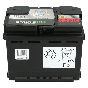 FIAMM ECOFORCE AGM VR680 L2 60AH 680A P+ START-STOP