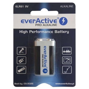 EverActive Pro 6LR61 9V (R9*) 650mAh