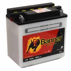 BANNER BIKE BULL BB16B-A1 51615 12V 16Ah 180A L+ YB16B-A1