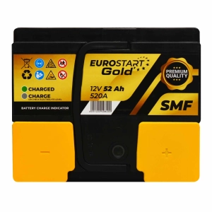 EUROSTART GOLD EG52 SMF 12V 52Ah 520A+P L1B