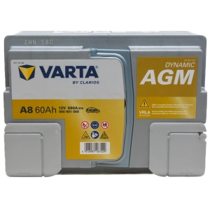 Varta Dynamic AGM A8 12V 60Ah / 680A START-STOP