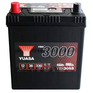 YUASA YBX 3055 36Ah 330A L+ MATIZ