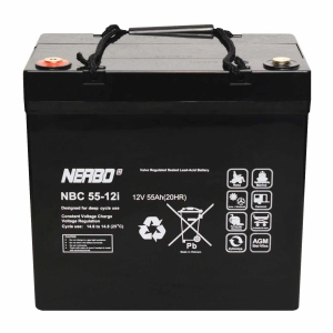 NERBO NBC 55-12i 12V 55Ah VRLA AGM