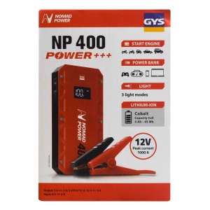 GYS Nomad Power NP400 Lithium Booster PackGYS Nomad Power NP400 Lithium Booster Pack