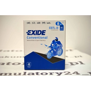 EXIDE YB7L-B / EB7L-B 12V 8Ah 85A P+