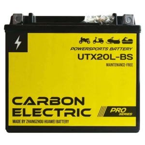 CARBON YTX20L-BS 12V 18Ah 250A P+
