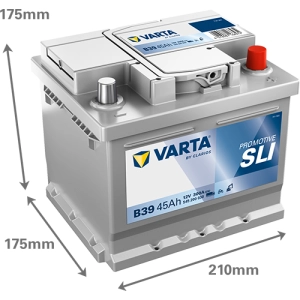 VARTA B39 12V 45Ah 300A