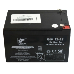 BANNER TRACTION BULL BLOCK GiV 12-12 12V 12Ah VDS AGM 000961