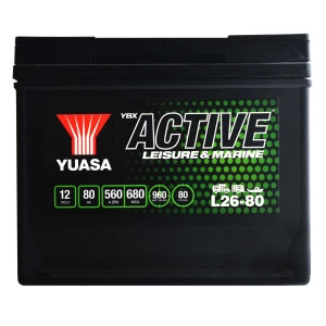 YUASA ACTIVE Leisure & Marine L26-80 80Ah 560A W18