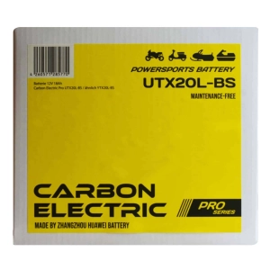 CARBON YTX20L-BS 12V 18Ah 250A P+