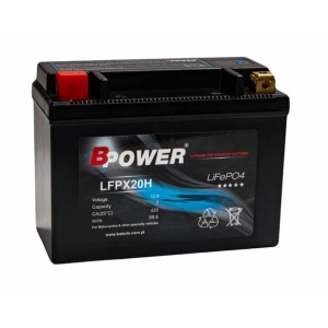 BPOWER LiFePO4 LFPX20H 7Ah 420A 12V L+ YTX20H