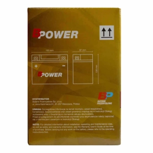 BPower Supreme GEL GTX12﻿ 12V 10Ah 185A / YTX12-BS