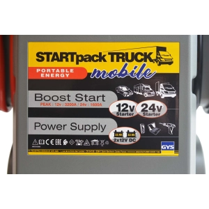GYS STARTPACK TRUCK mobile 026025 - urządzenie rozruchowe 12/24V