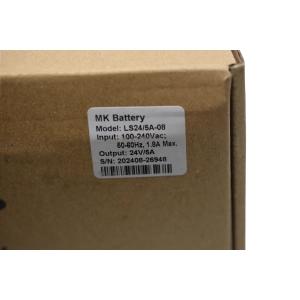 Ładowarka MK Battery LS24/5A-08 XLR 24V 5A - do wózka inwalidzkiego