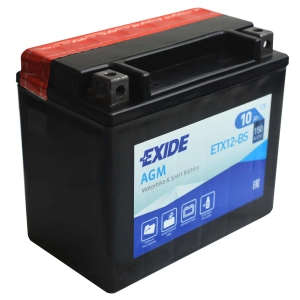 EXIDE YTX12-BS 12V 10Ah 150A L+