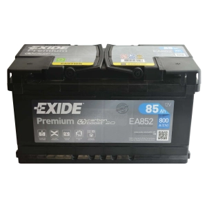 Exide Premium 85Ah 800A 12V P+ EA852