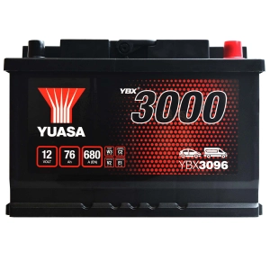 Yuasa YBX 3096 12V 76Ah 680A P+