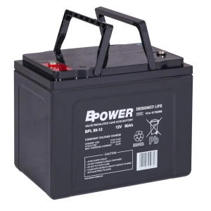 BPower BPL80-12 80Ah 12V AGM BPL 80-12