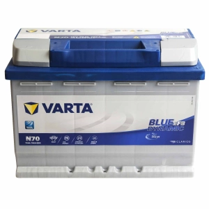 VARTA START-STOP N70 BLUE EFB 12V 70Ah 760A P+