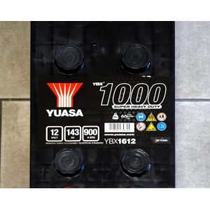 YUASA YBX 1612 (627SHD) L+ 143Ah 900A YBX1612