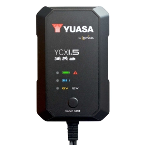 YUASA YCX1,5 1,5A 6V/12V ładowarka automatyczna