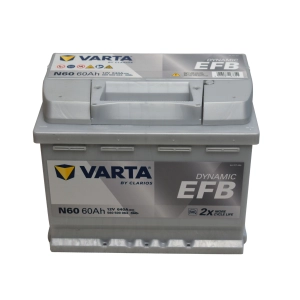 VARTA DYNAMIC EFB N60 12V 60Ah 640A START-STOP 560500064